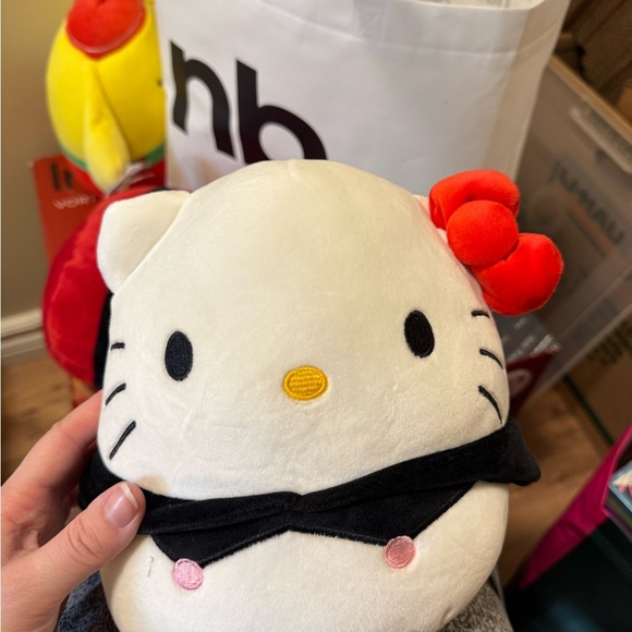 Hello Kitty Plush Toy with Black Hood - Picture 6 of 6